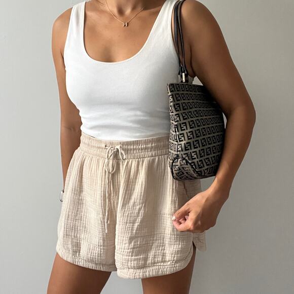 Fendi Zucchino Canvas and Leather Tote Bag - Picture 13 of 13